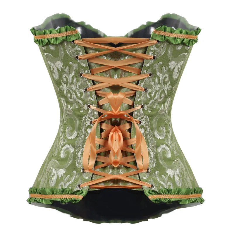 Женский корсет большого размера плюс сексуальные хлопковые корсеты со шнуровкой
