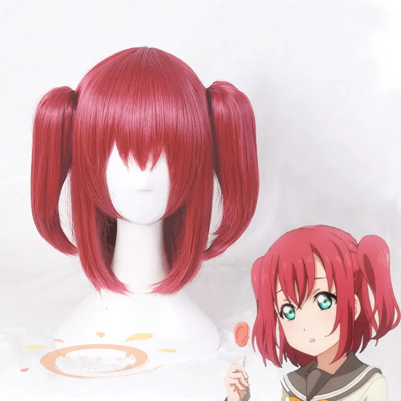 Люблю жить! Солнце! Ruby Kurosawa короткий Косплей Хэллоуин Аниме Aqours ролевые игры