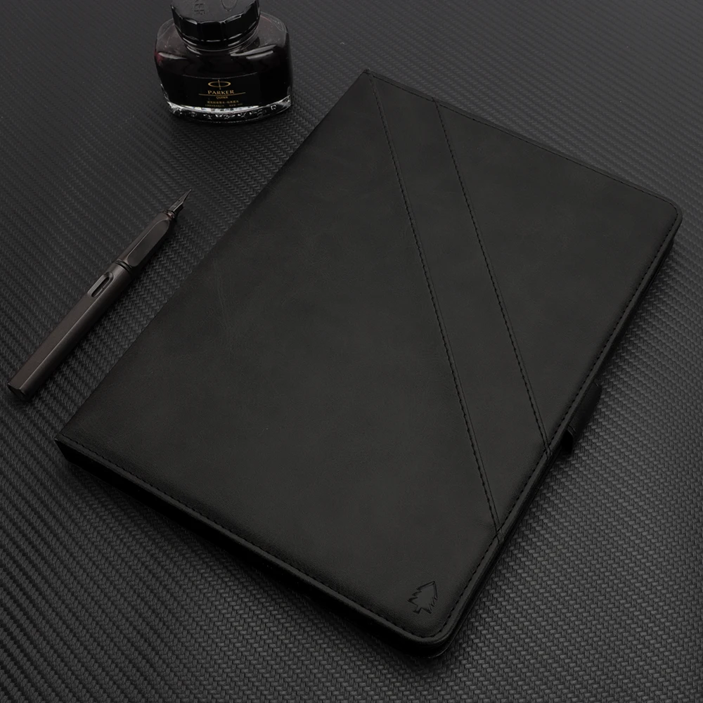 Кожаный чехол-подставка с двойной опорой для Apple iPad Pro 11, бумажник для денег, отделение для карт, держатель для ручки, Автоматический Режим сна/пробуждения, умный чехол