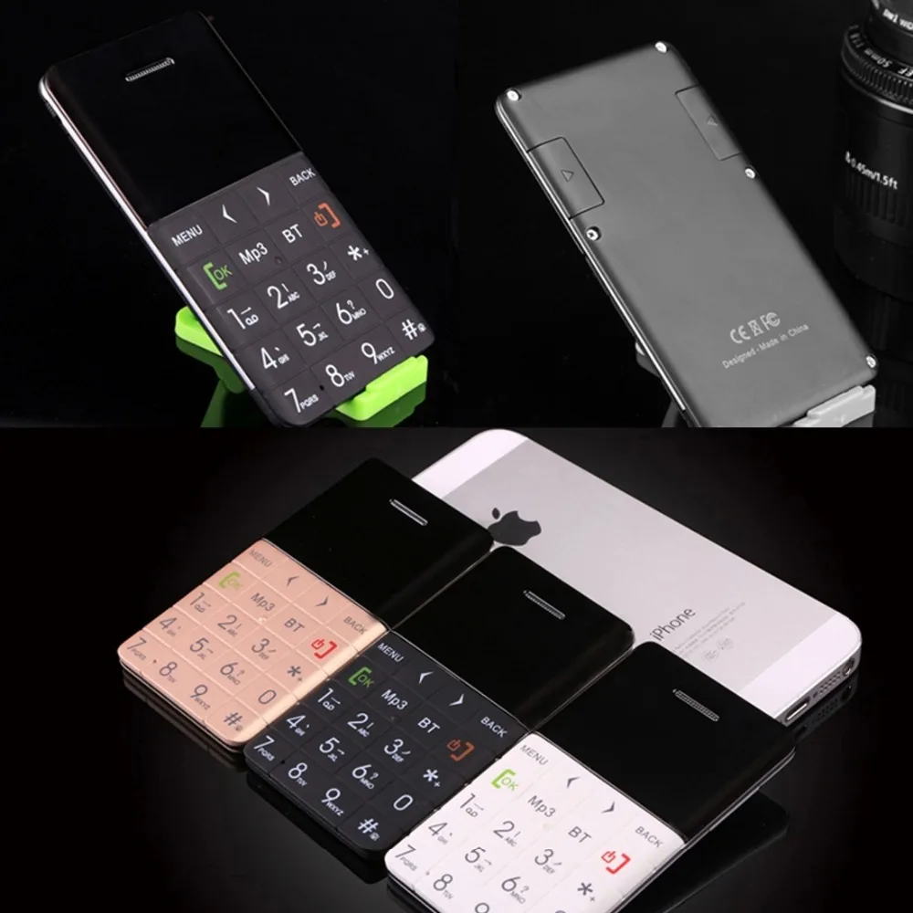 AEKU Qmart Q5 2G GSM карта Мобильный телефон 5,5 мм ультра тонкий карманный мини тонкий телефон 0,96 дюймовый с клавиатурой qwerty карта сотовый телефон