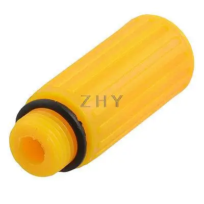 

16mm Male Thread Dia Orange Plastic Oil Plug for Air Compressor