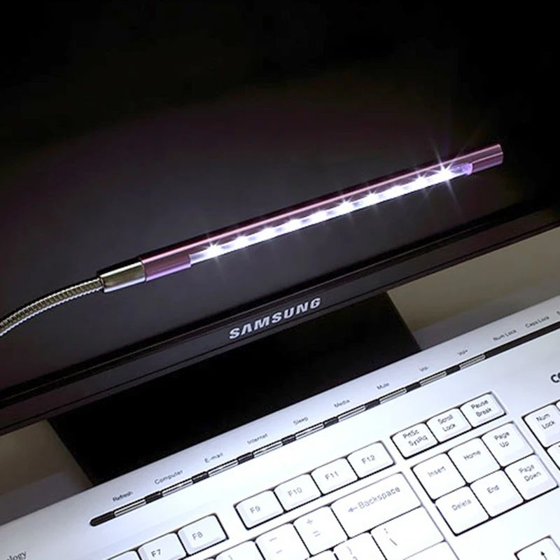 Светодиодный USB светильник Foxanon 10 s гибкий ультра яркий ночник для чтения книг 6