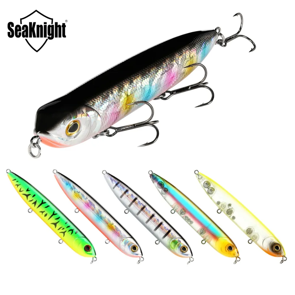 SeaKnight SK026 5 шт. приманка для рыбалки карандаш 26 г 128 мм плавающая твердая 3D глаза 3