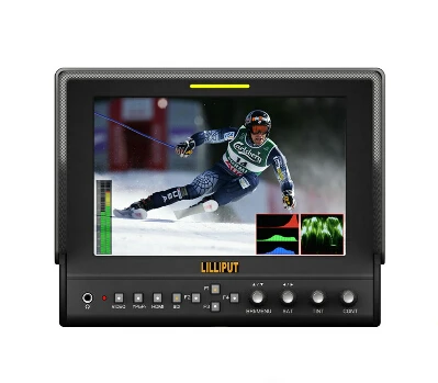 Аксессуары для фотостудии Lilliput 663 7 дюймов IPS 1080P HDMI в HD мониторе DSLR Full видеокамеры