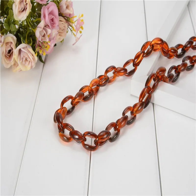 New Pattern Diy Resin Package Chain Jewelry Woman Bag Strap Obag Ornaments Parts Handle Wholesale | Багаж и сумки