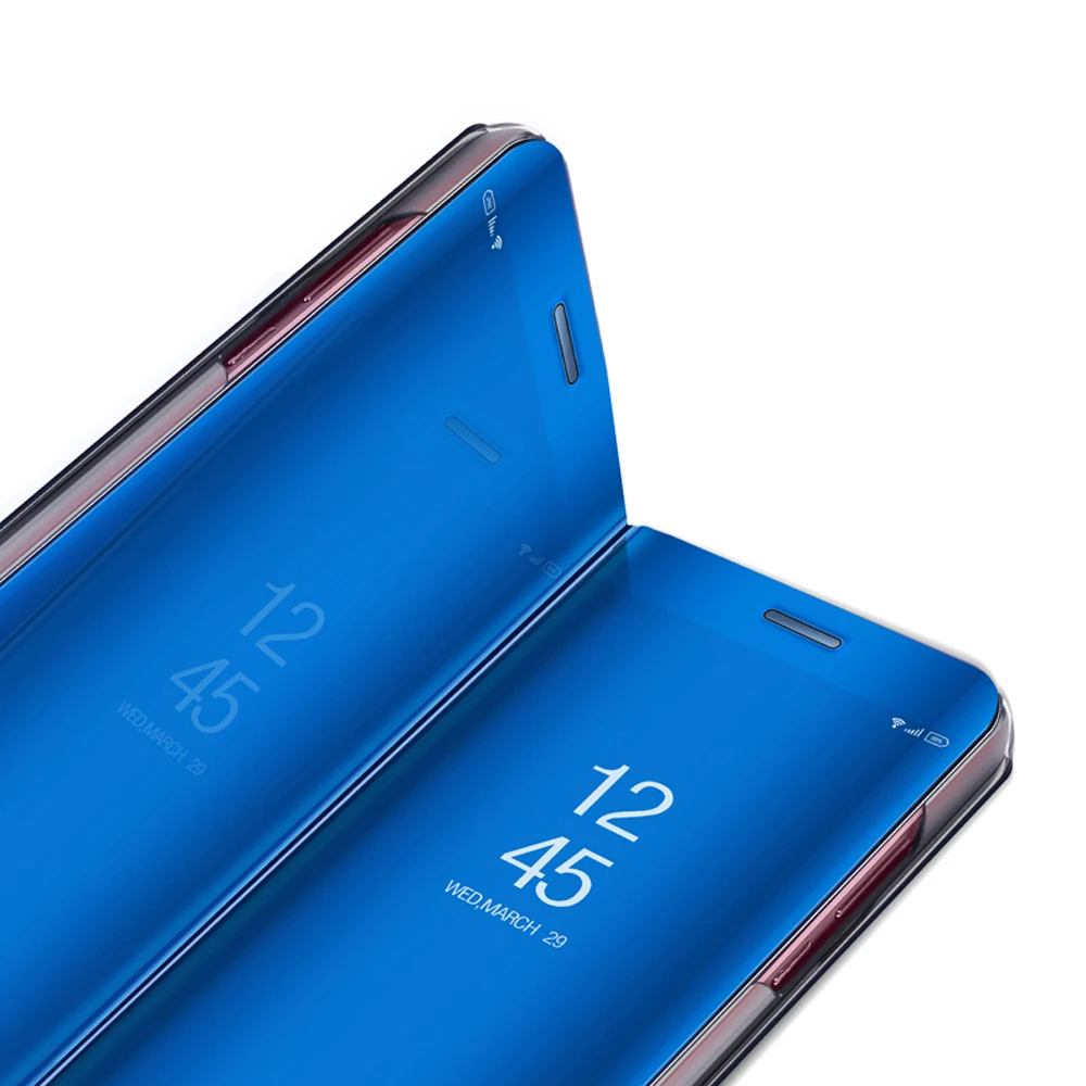 Чехол для Redmi Note 5A prime 4X redmi 5 plus note 4 3 с откидной крышкой зеркальным видом Xiaomi mi A1 6 5X