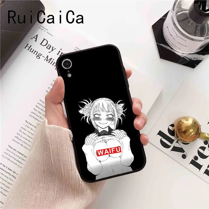 Ruicaica мультфильм сексуальная девушка Sugoi Senpai аниме waifu цветной чехол для телефона