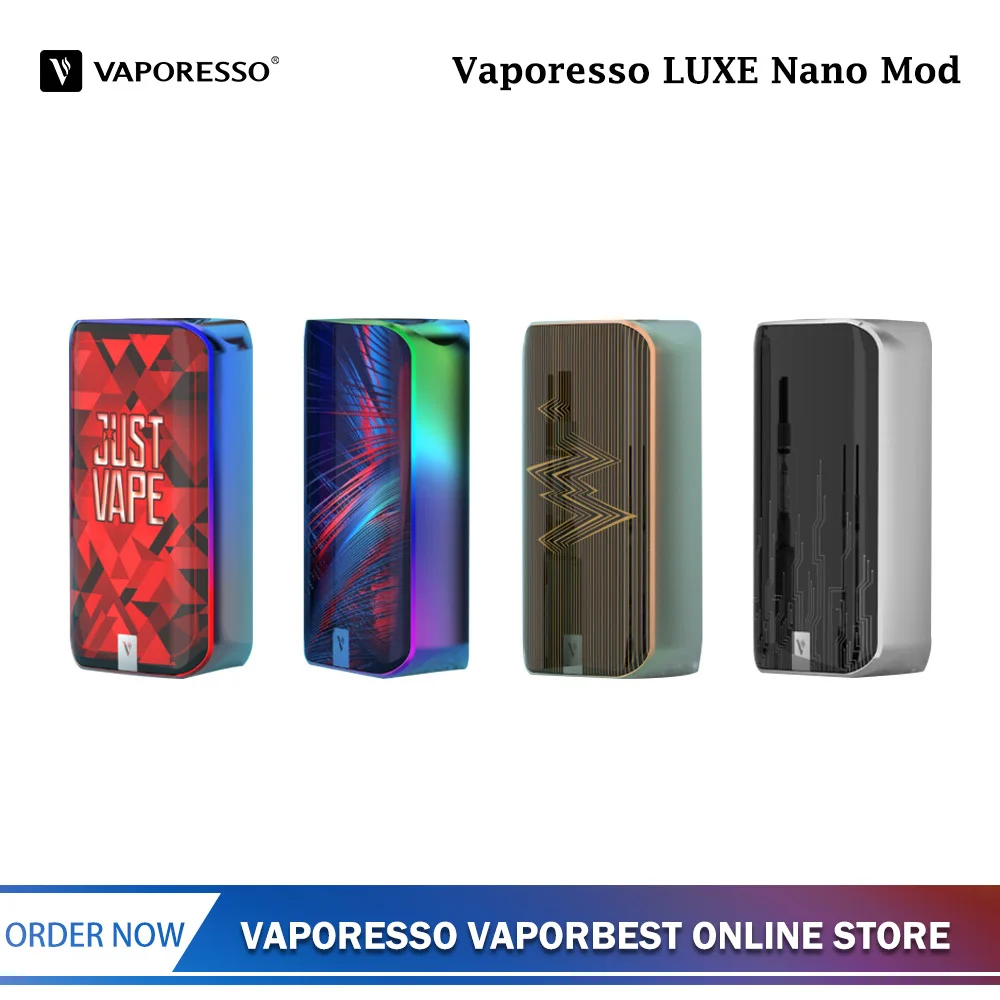 Оригинальный 80 Вт Vaporesso люкс нано мод Vape 2500 мАч встроенный аккумулятор