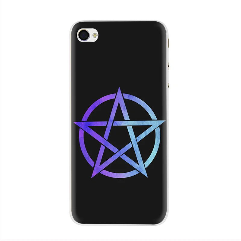 H1 Жесткий чехол для телефона Satanic Pentagram чехол для iPhone 5 5S SE 5C 6 6s 7 8 Plus X XR XS Max 11 Pro Max - Цвет: H1
