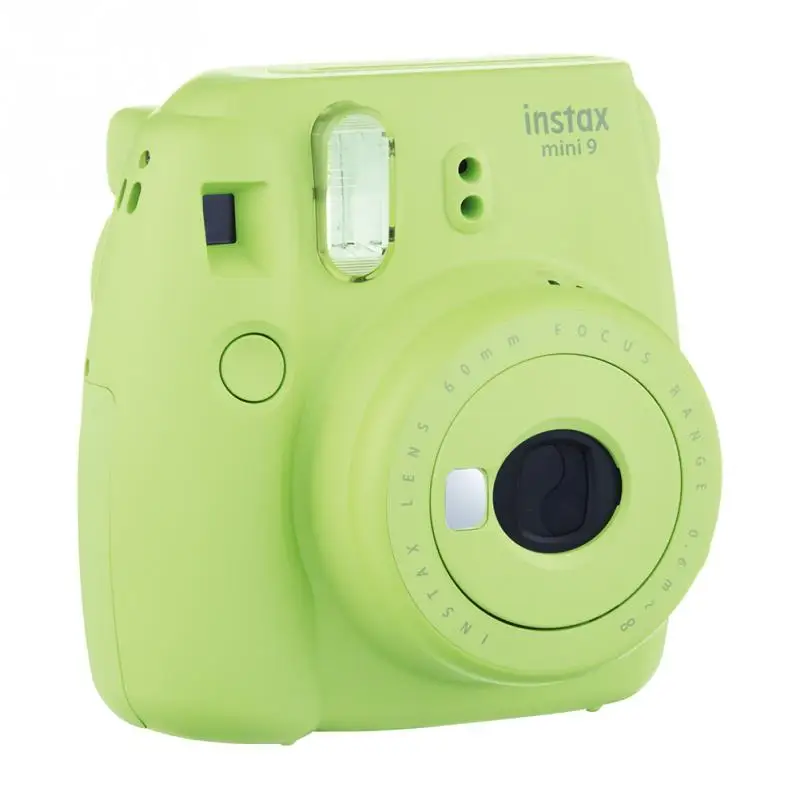 Green Фотокамера моментальной печати Fujifilm Instax Mini 9 с зеркалом для селфи Instax Mini для камеры Fuji Fujifilm Instax Mini 9 режим Hi-Key - Цвет: Green