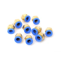 10pcs agricultural plant protection uav spraying system fast connector copper internal thread 6mm 8mm