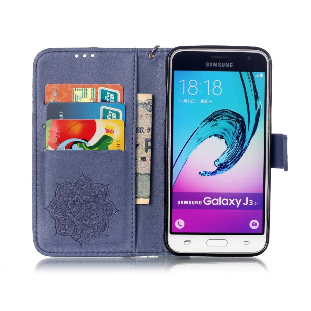 Чехол для Samsung J3 кожаный бумажник сотового телефона Galaxy 2016 j310 J3109 чехол с откидной