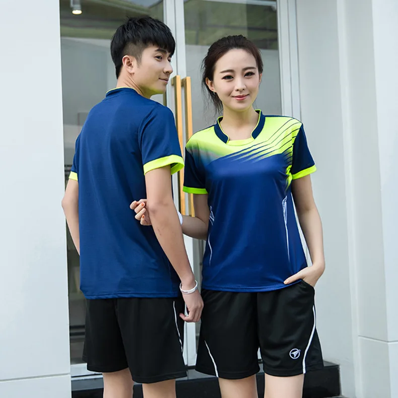 Теннисная Мужская женская рубашка для бадминтона теннисная мужчин zumaba Джерси