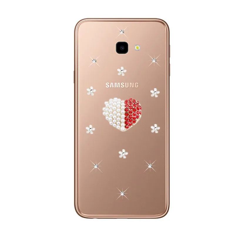 Чехол для Samsung Galaxy J4 Plus прозрачный чехол с рисунком любви 6 0 дюйма силиконовый 2018