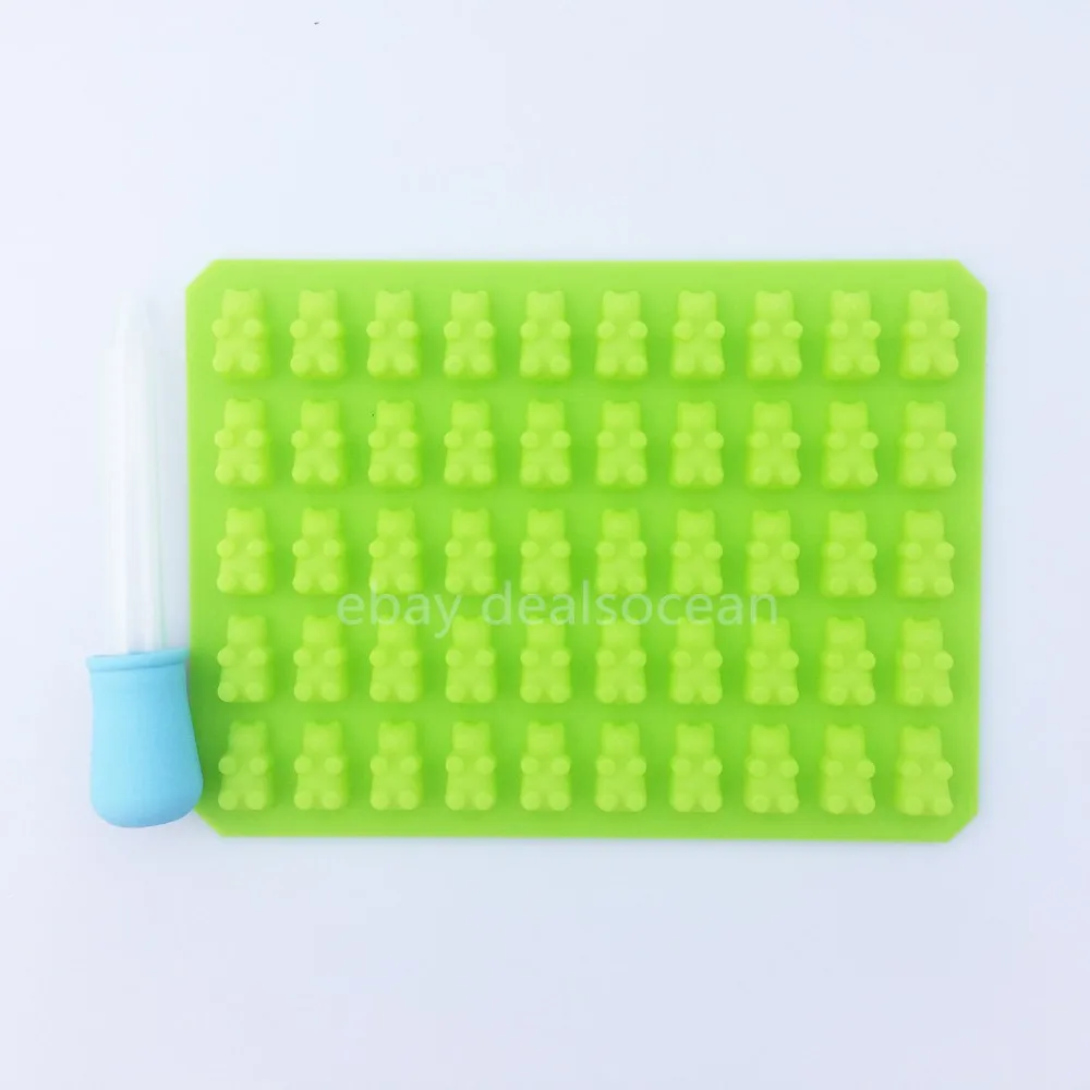 Модные Инструменты для торта, 1 набор, 50 полости, силиконовая форма для шоколадных конфет, ледяной лоток, желейные формы