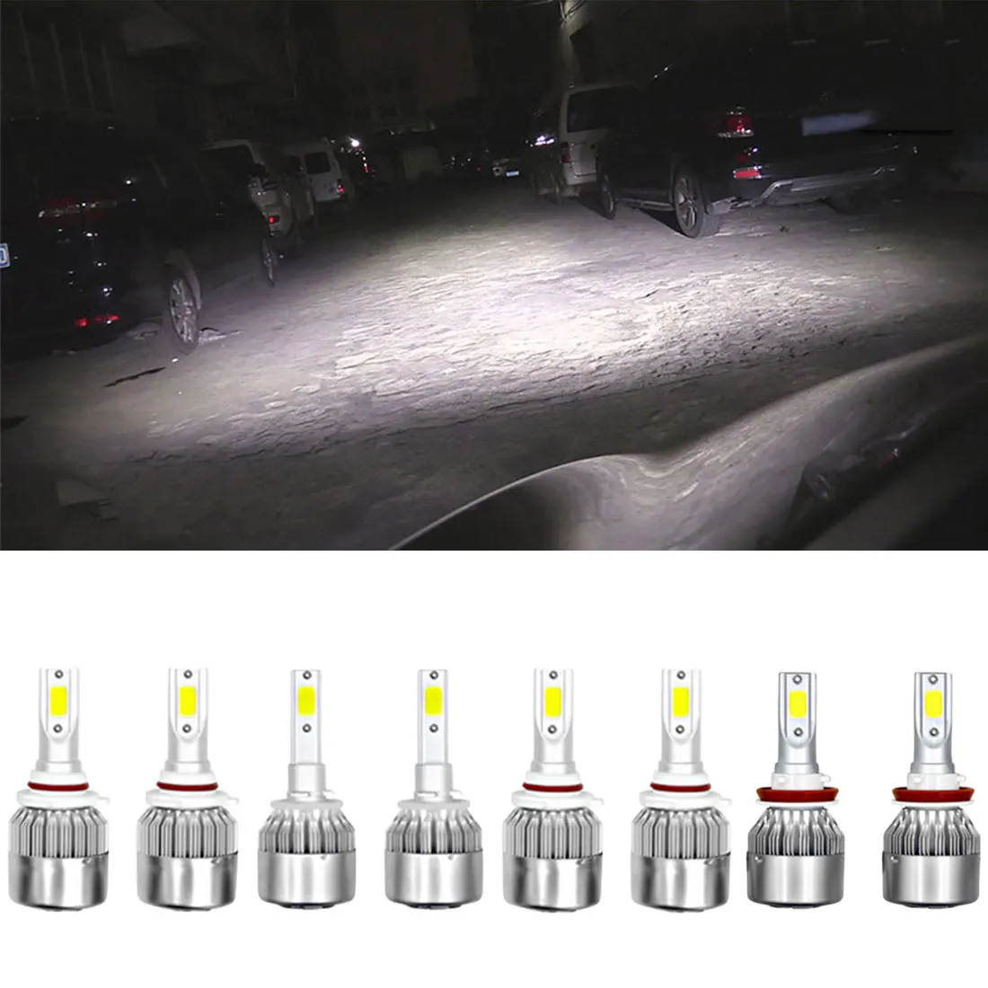 H7 H1 H4 H11 9005 36W 12V авто светодиодный лампы светодиодный головной светильник s супер яркий дальнего и ближнего светильник лампы 2 шт. автомобильный светильник s лампы Супер яркий