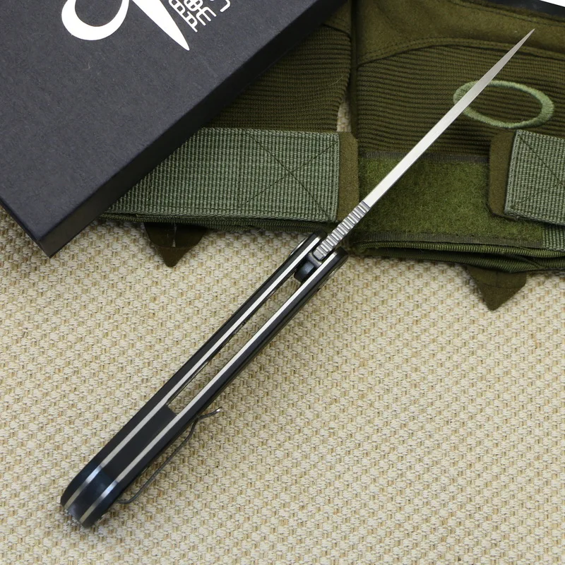CH Knife 3001 G10 складной нож D2 лезвие шарикоподшипника G0 + стальная ручка Кемпинг Охота