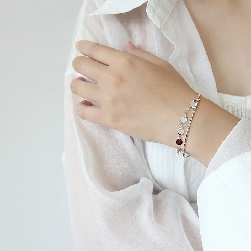 Женский браслет Flyleaf Изящные Ювелирные Браслеты вечерние из стерлингового