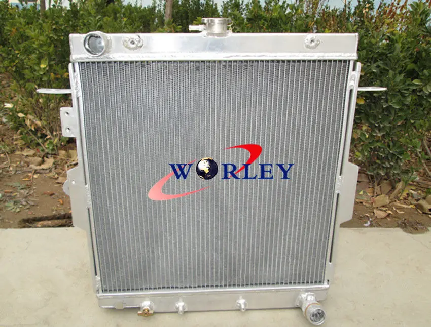 

New Aluminum Radiator For TOYOTA For LAND CRUISER HZJ70/HZJ73/ HZJ77 1HZ 4.2L Diesel