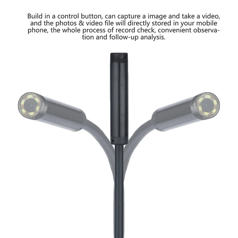 Эндоскоп kebidumei водонепроницаемый мини бороскоп 7 мм 720P HD USB|Камеры