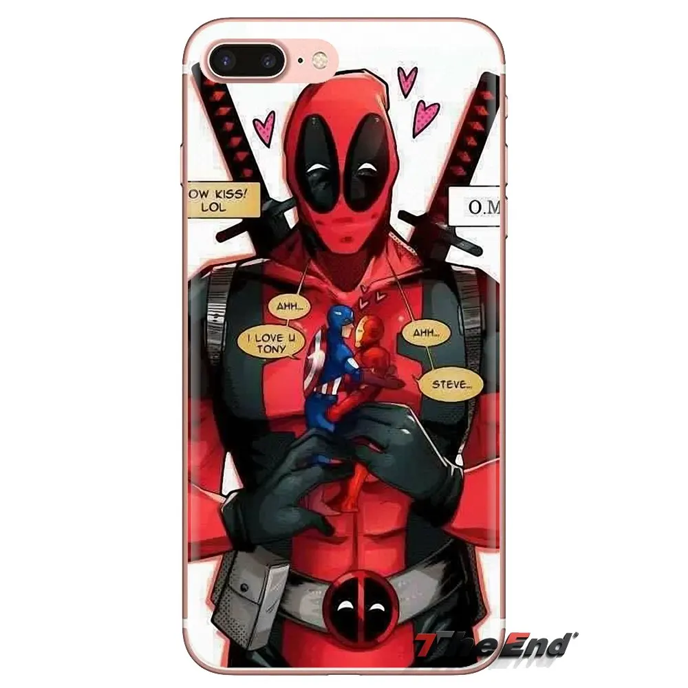 Для LG Spirit Motorola Moto X4 E4 E5 G5 G5S G6 Z Z2 Z3 G2 G3 C Play Plus Мини Мягкий чехол Marvel Мстители