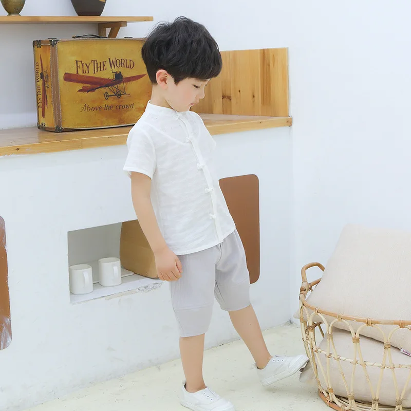 Костюм ханьфу для мальчиков 2019 костюм Китайской Народной танцевальной династии