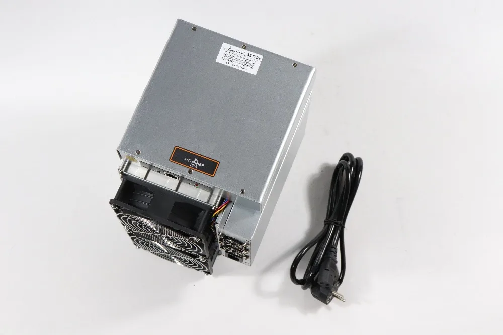 Майнер Asic DCR Antminer DR5 35TH/S б/у с блоком питания лучше чем DR3 Z9 Mini S9 S9j WhatsMiner D1 Innosilicon A9