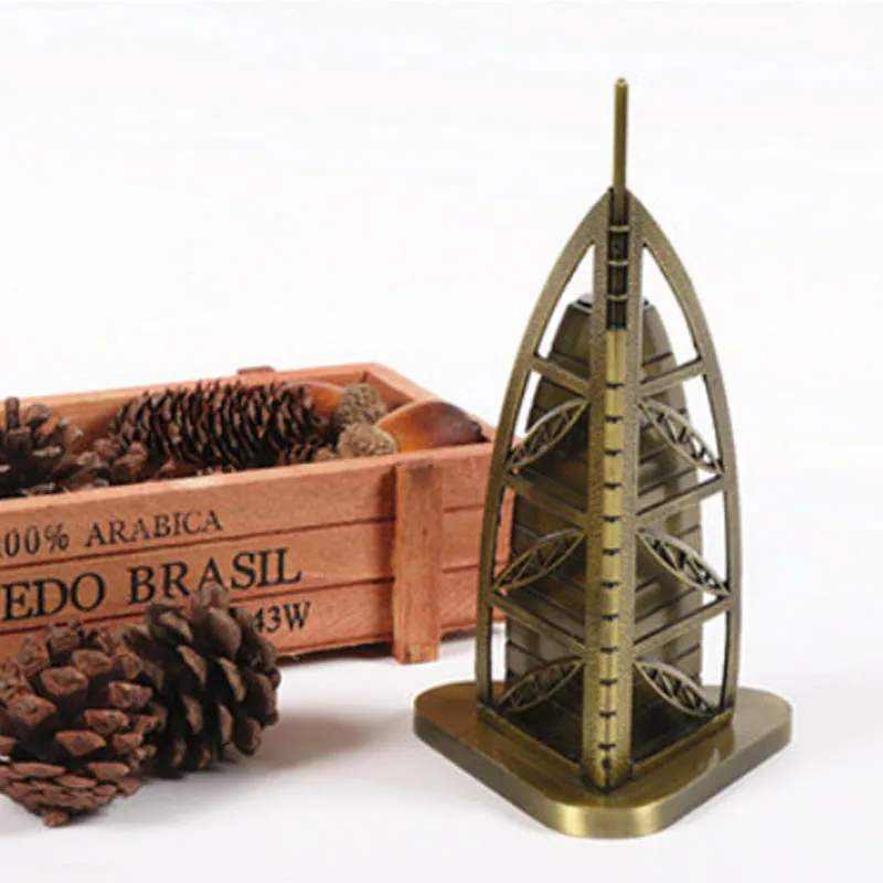 Dropshopping Dubai Sailing Hotel Model Desk Ornaments Travel Souvenirs Creative Gift Vintage Decor Home Decoration Accessories | Дом и сад