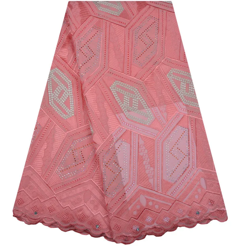 2018 New Wine African Swiss Lace Fabrics Embroidery High Quality Voile Bridal Fabric For Dress 1265 | Дом и сад
