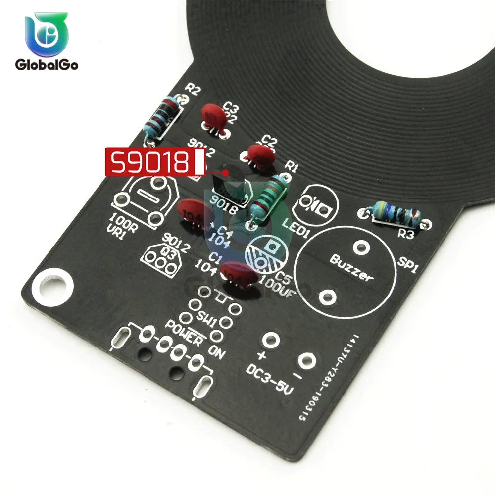 Электронный металлоискатель DC 3 V-5 V 60mm Бесконтактный Датчик Модуль платы DIY металлоискатель