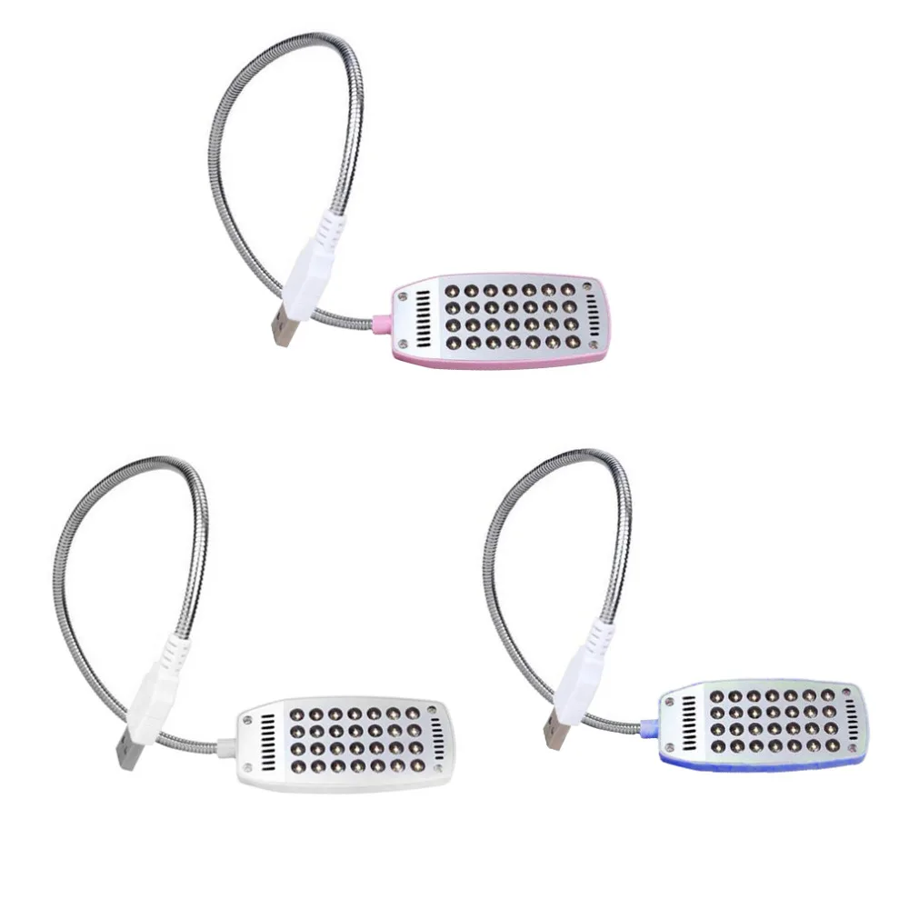 1 шт яркий 28 светодиодный USB Mini свет гибкий компьютер лампа для ноутбука стол