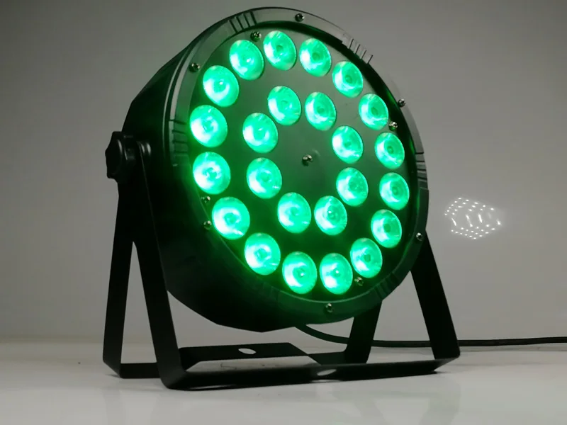 16 шт./лот 24x12 Вт rgbw светодиодный светильник rgbw 4в1 dmx512 пластиковый par Светильник профессиональный сценический dj светильник