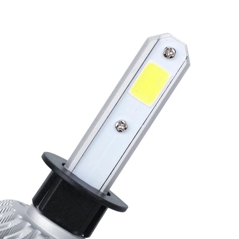 2 шт./комплект Автомобильные светодиодные лампы h1 COB 6500 лм к 12 В|Передние LED-фары