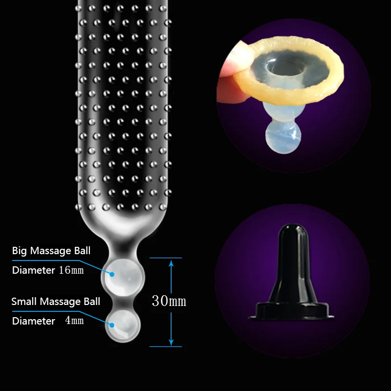Двойной жемчужные бусы массаж презерватив УФ фильтр 52 мм с пунктирные