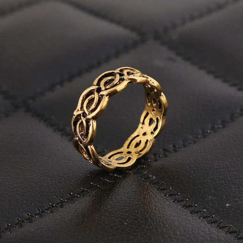 10 шт./компл. последние горячие модные лучшие продажи винтажные серебряные кольца