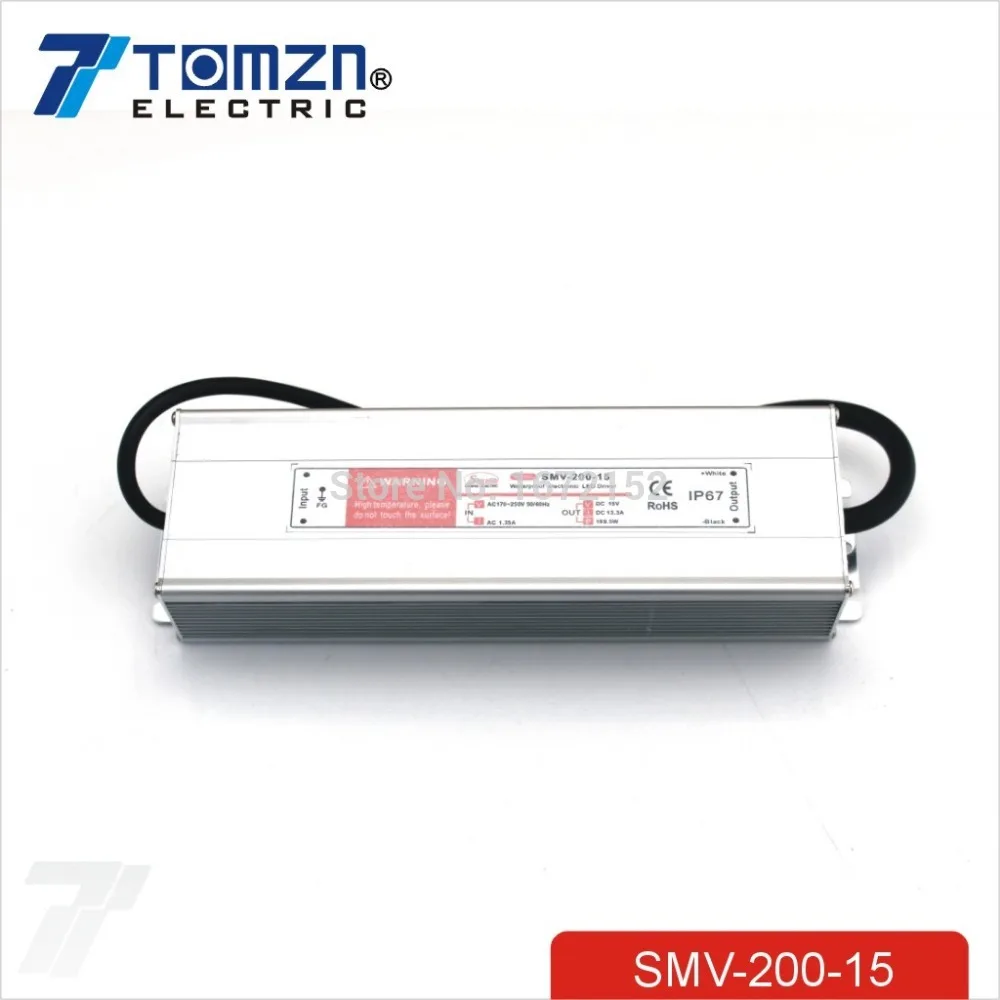 Waterproof Outdoor Single Output Switching Power Supply for LED - 200W, 15V, 13.3A image 2