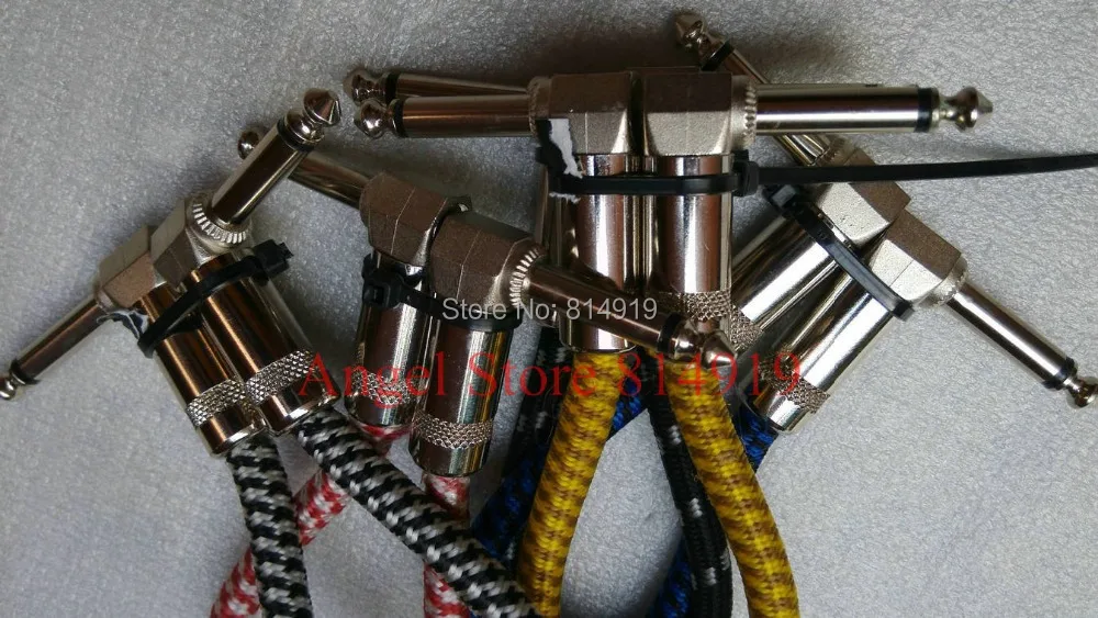 6 5 мм Stompbox гитарный эффект педаль соединительная линия кабель 100% Медь шт.