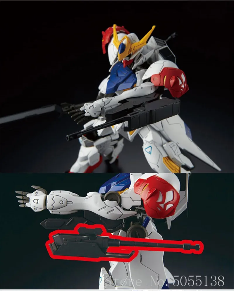 Bandai Gundam модель сборка 56825 ТВ 01 ASW-G-08 Barbatos 1/100 робот Гандам фигурка аниме игрушки фигурка подарок