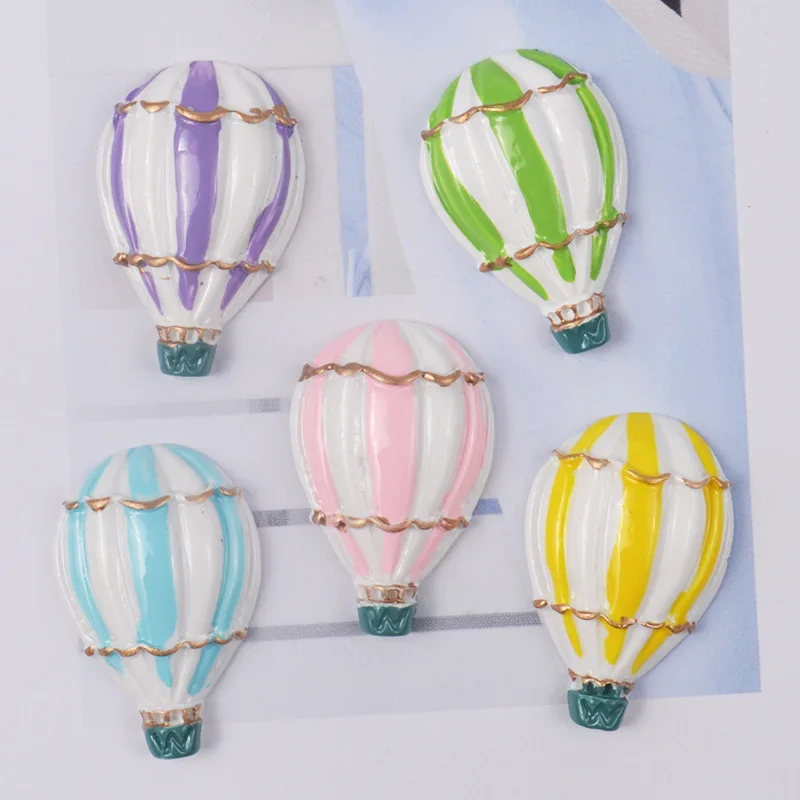 5 цветов моделирование мультфильм горячий воздушный шар крем Diy безделушки аксессуары игрушки для детей формы из полимерной глины слизи комплект унисекс
