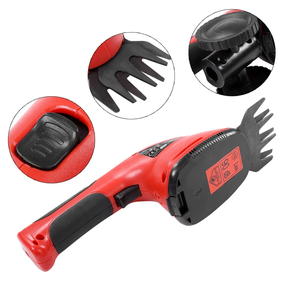 Электрический триммер для живой изгороди резак травы садовые инструменты 3 6 В в 1