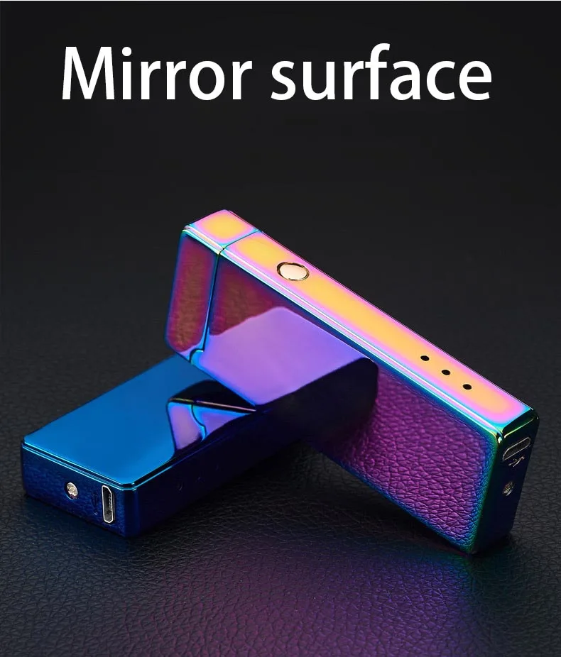 Плазменная Зажигалка USB для курения электронная перезаряжаемая WilndProof с лазерным