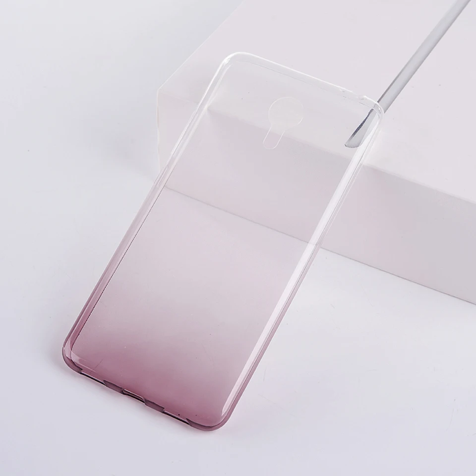 Градиентный Радужный чехол для Meizu M3 Note TPU M3S M5 Metal 1 M6 M6S E2 5C 5A U10 U20 Pro 6 Pro6 MX6