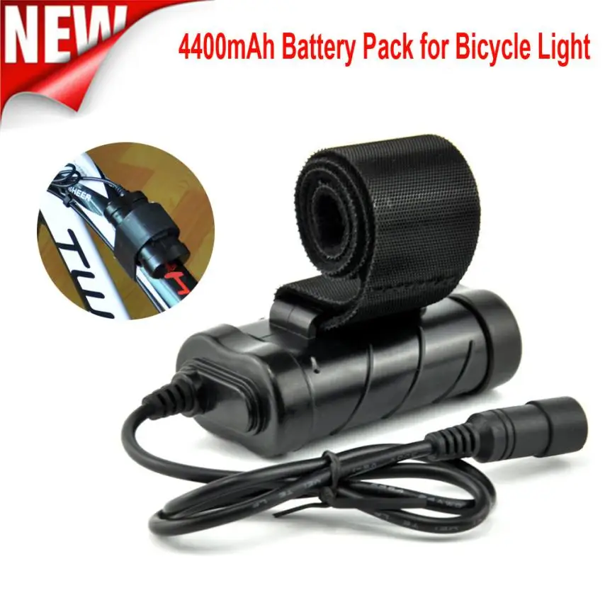 Велосипедный светильник 8,4 V 4400mAh перезаряжаемый 2x18650 Аккумуляторный блок для головного фонаря велосипедный светильник September15