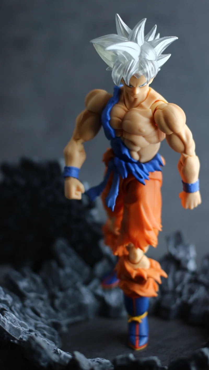 Обладает лошадь demoniacal подходит Dragon Ball Z Ultra инстинкт головы(без корпуса) ДЛЯ Bandai СВЧ Сон Гоку модели NZ003