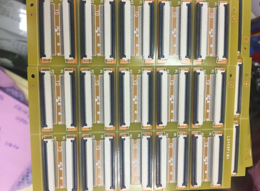 0 50 мм FFC/FPC 50P Соединительная пластина плоский кабель гнездовой адаптер