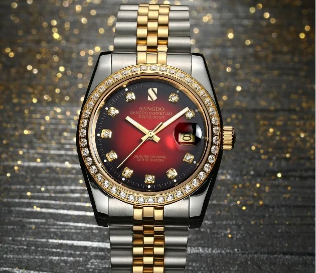 Мужские механические часы SANGDO с автоподзаводом 37 мм 324aaa|watch automatic|watch awatch quality |
