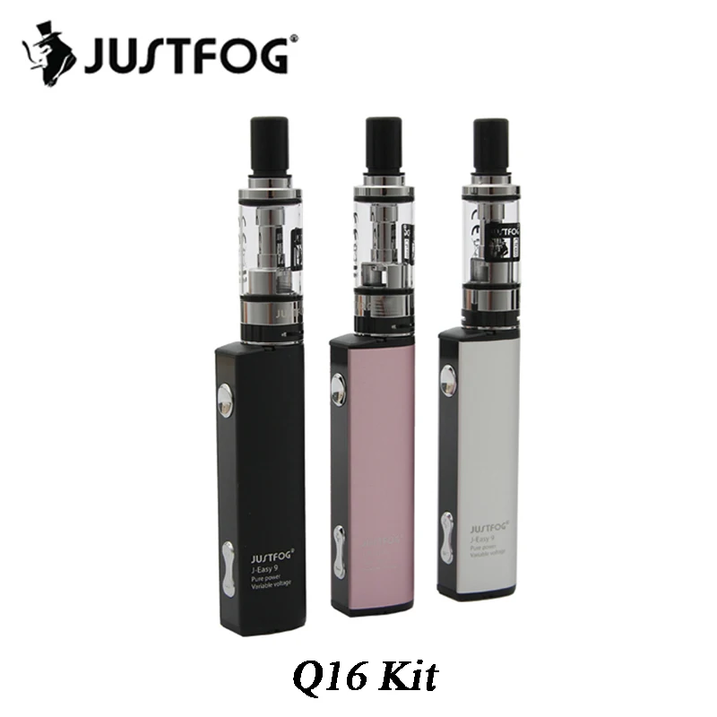 Оригинал JUSTFOG Q16C комплект Vape ручка и 900 мАч встроенный аккумулятор 1 9 мл