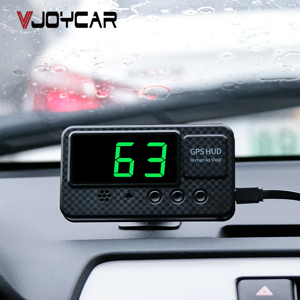 Универсальный Hud gps измеритель скорости дисплей скорости автомобиля с сигнализацией скорости MPH км/ч для всех автомобилей A100 обновление