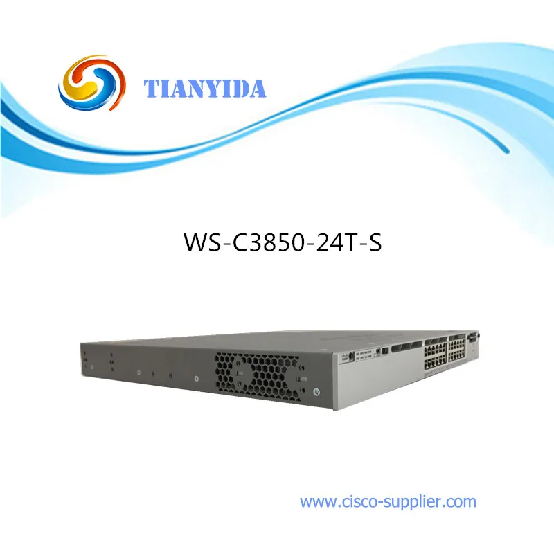WS C3850 24T S VLAN коммутатор Gigabit Network layer 3 SFP коммутаторы|vlan switch|10 gigabit switchswitch vlan |