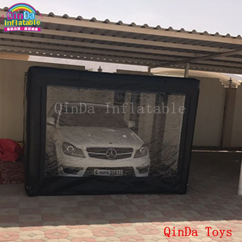 Пылезащитная палатка 5*2 8*2 м витрина для крышки автомобиля мытья надувная капсула